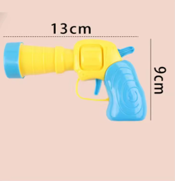 Cat Toy Ball Launcher Gun with 50Pc Pom Pom Plush Balls Interactive Fetch Shooting Gun for Cats Pet Play Equipment